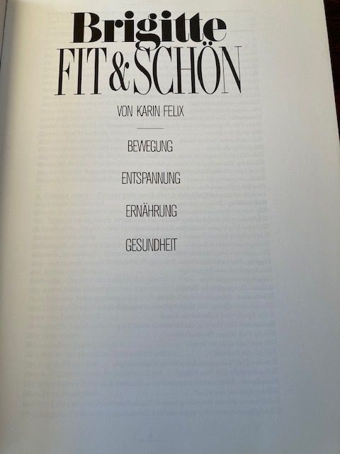 Libri: Brigitte: Fit & schön – Usato da Pfäffikon ZH venduto da GZHDZV 2