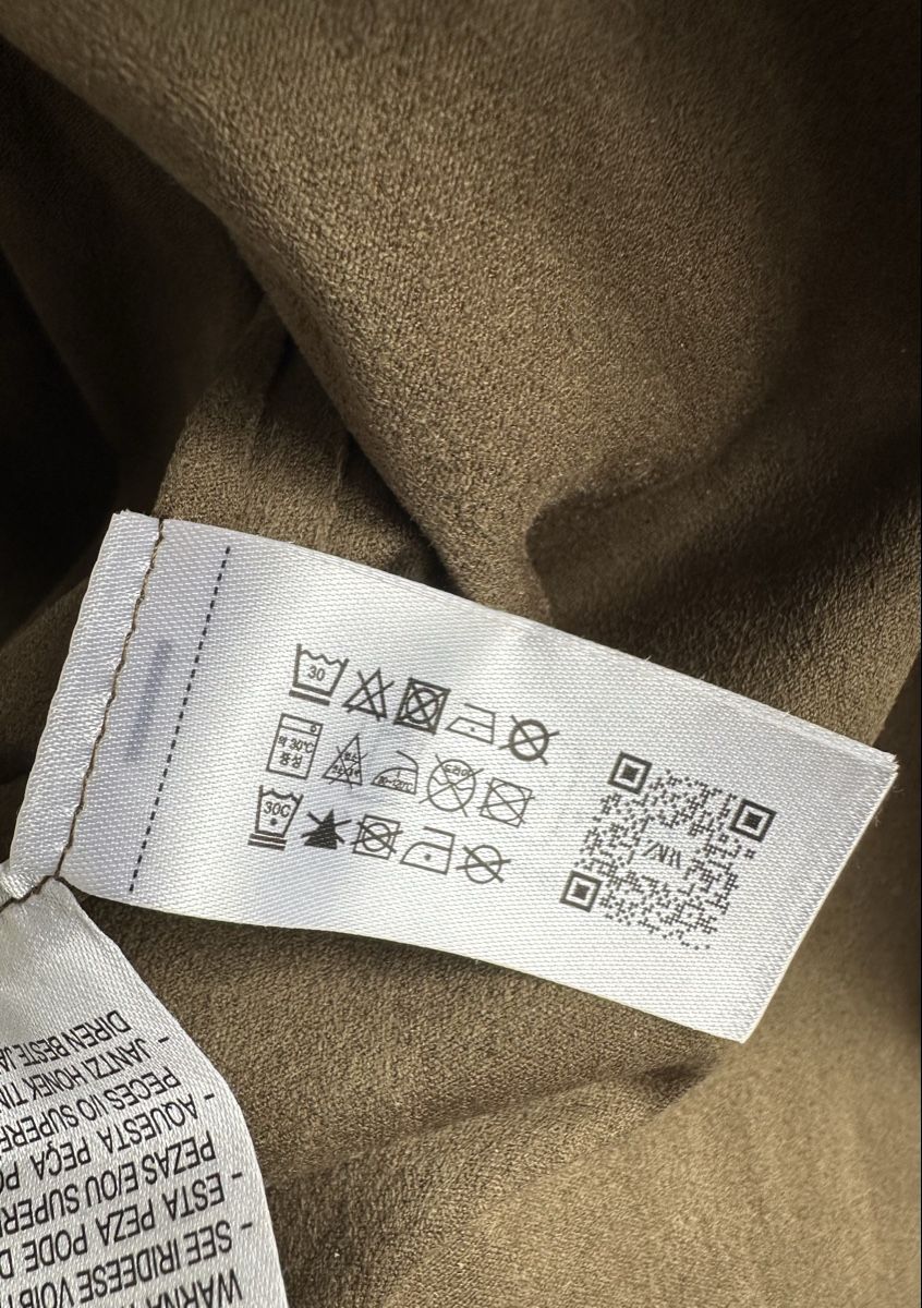 Zara Vestiti: ZARA Hemdkleid mit Gürtel – Grösse M – Usato da Bern venduto da Fraeuleinhonig 8