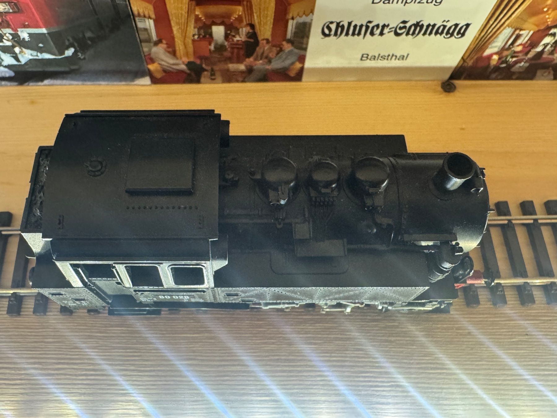 Roco Modellini di ferrovie: 80 028 DB Dampflokomotivie Roco – Usato da Klarsreuti venduto da Sbirolipiero 3
