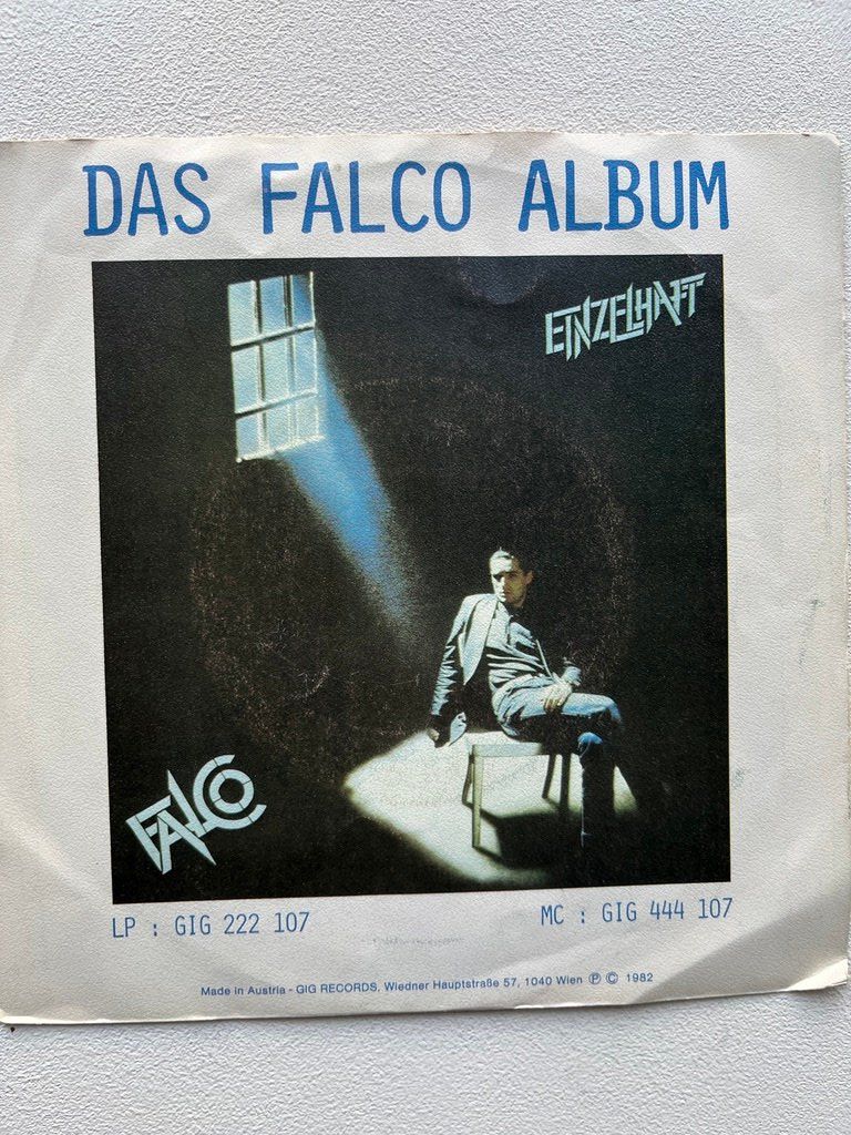 Dischi in vinile: FALCO 1982 Single – Usato da Zürich venduto da schweinsbraten 1