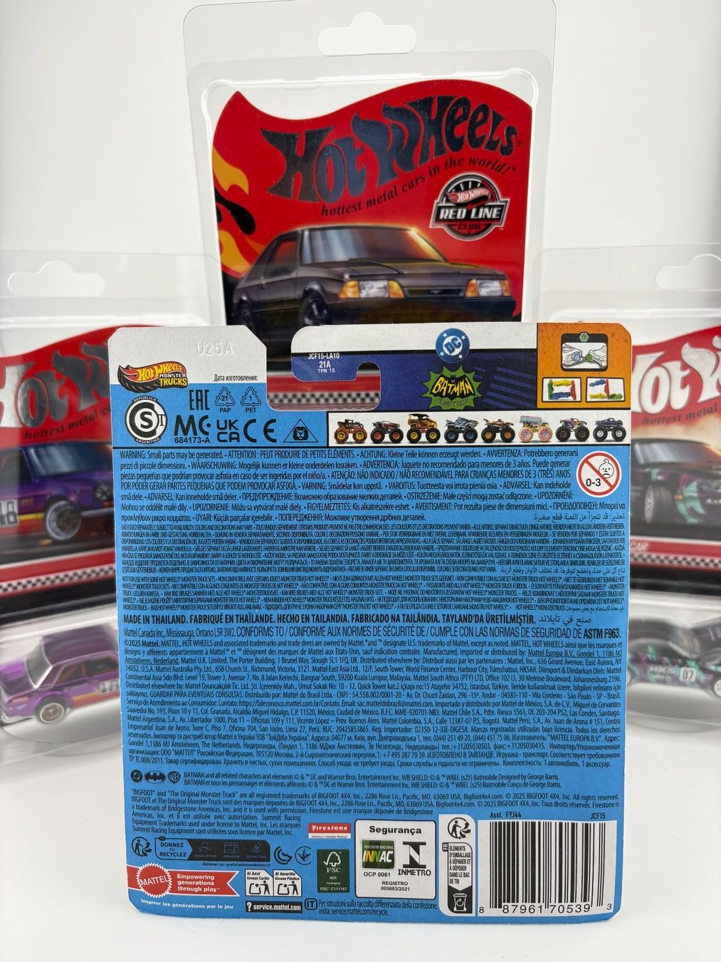 Hot Wheels Modellautos: Hot Wheels Monster Trucks Batman Batmobile CHASE – Neu und originalverpackt aus Flawil von HeisseReifen 4