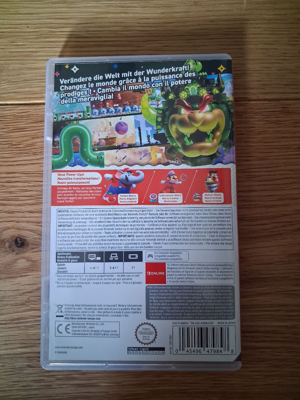 Nintendo Jeux: super mario bros Wonder Nintendo switch  – D'occasion à Mayens-De-Chamoson par arvine29 1
