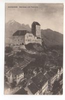 SARGANS Schloss mit Falknis Nr. 2107 Jul. Anrig's Erben
