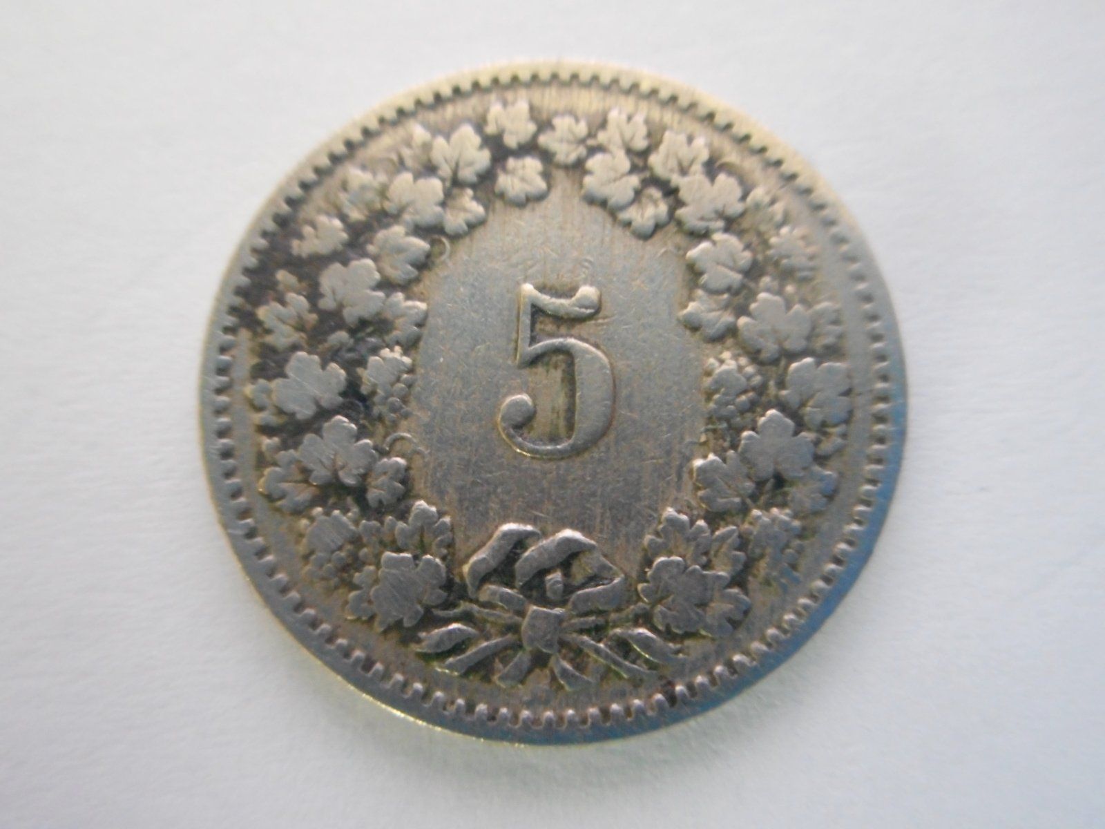 Toutes les monnaies: 5 Rp. 1892 uralt – D'occasion à Kriegstetten par pizlad2010 1