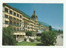Postkarte Grand Hotel Victoria Jungfrau Interlaken Gelaufen