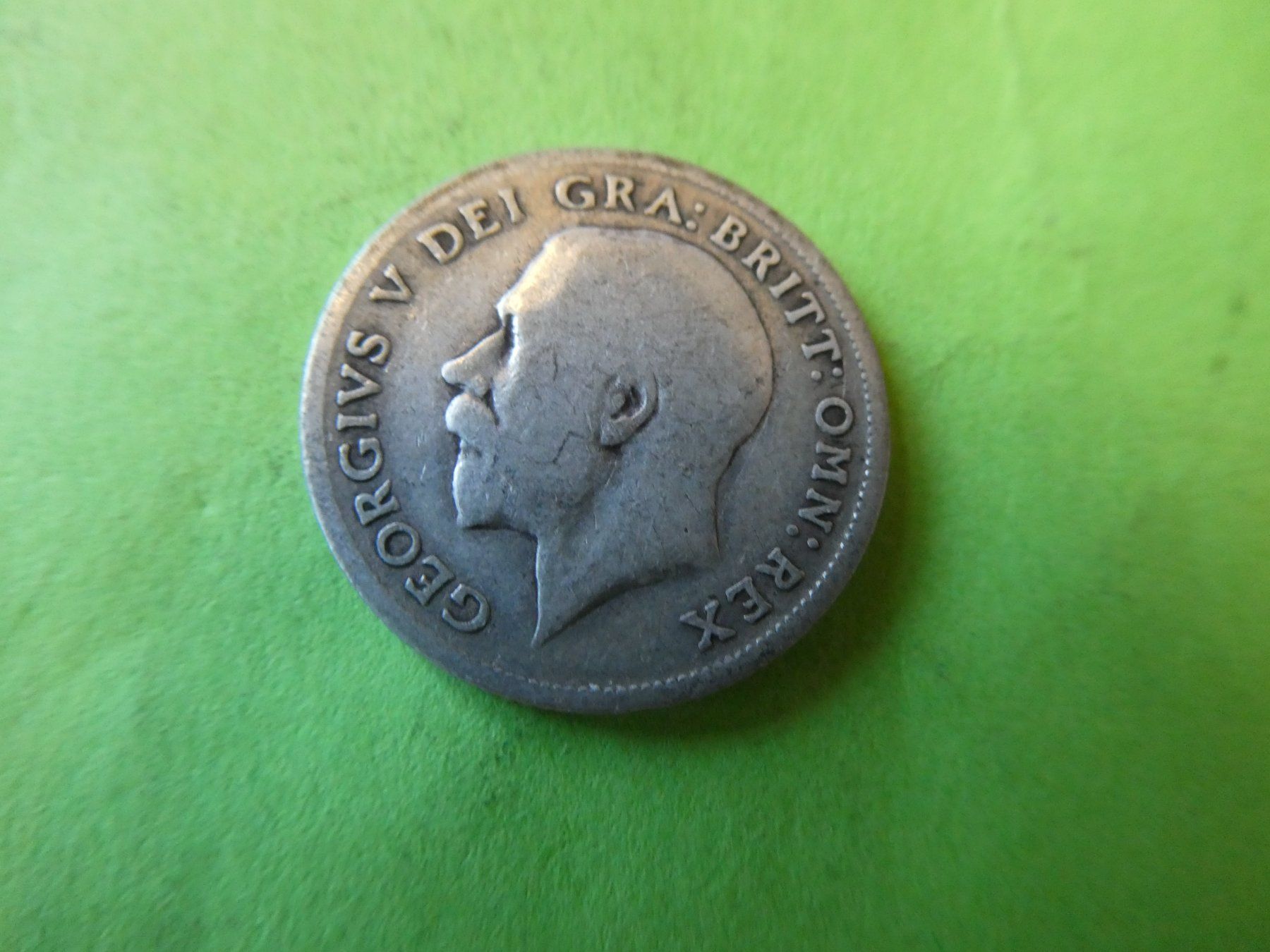 Tutti le monete: Grossbritannien 1914, 6 Pence  - Silber – Usato da Hinterforst venduto da Rohusri 1