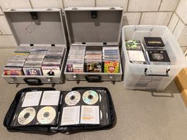 DJ CD Sammlung mit Koffern - Über 300 Stk. - (1999-2004)