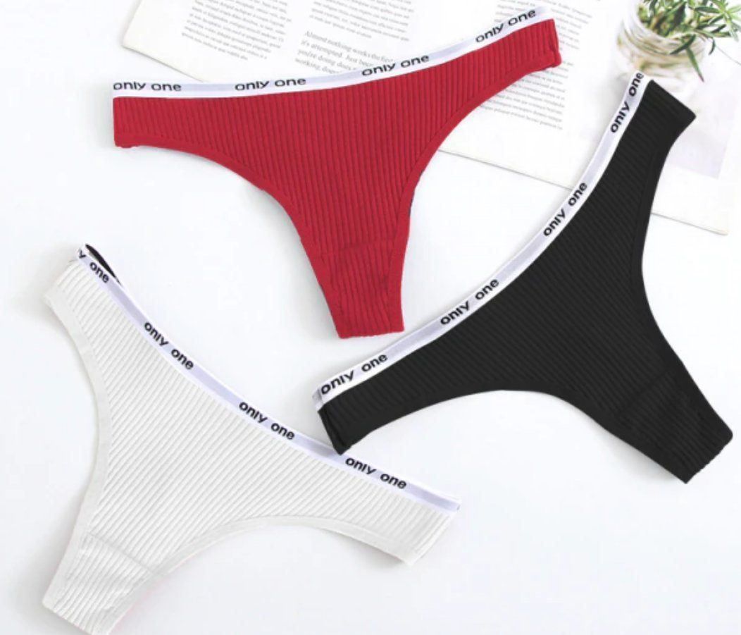 Altra biancheria intima: 3x Sexy G-String, 3 Farben, Panties – Nuovo e nell'imballaggio originale da Courlevon venduto da HotSaleandPrice 1