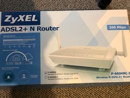 ZyXEL Router P-660HN Wireless - Originalverpackt - NEU