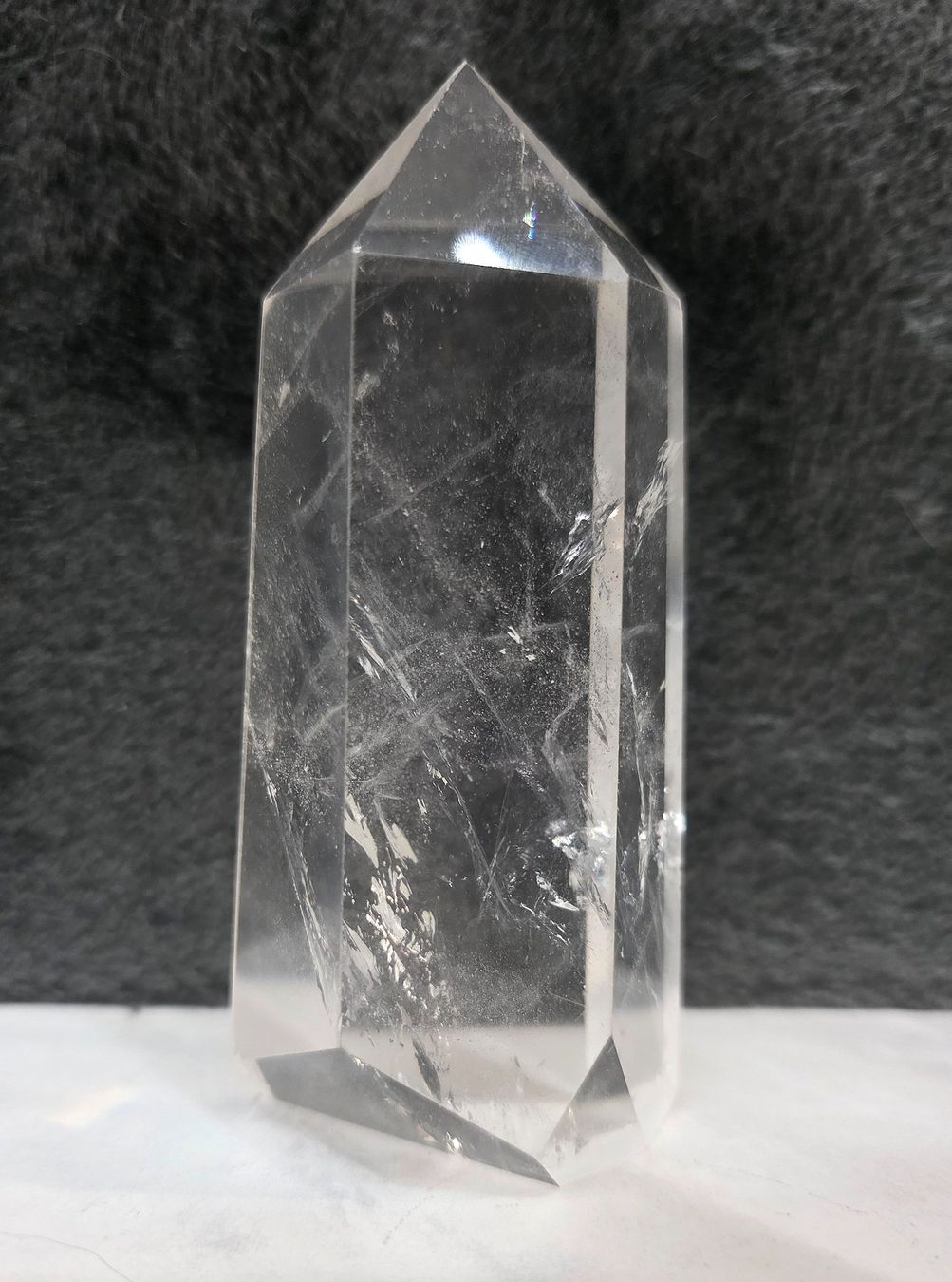 Minerali & Pietre curative: Bergkristall Obelisk CQ1 297g – Nuovo e nell'imballaggio originale da Matzingen venduto da Shay_Crystalz 1