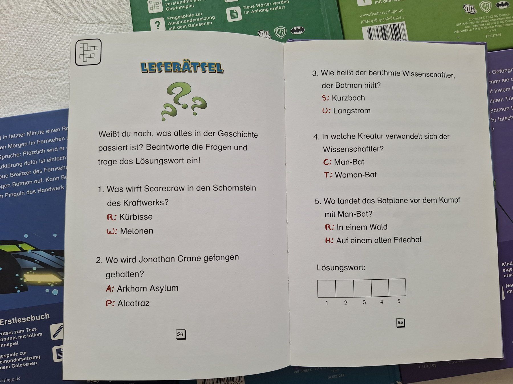 BD: 6 Comics: Batman. Für 2./3. Klasse – D'occasion à Spreitenbach par misi.m 4
