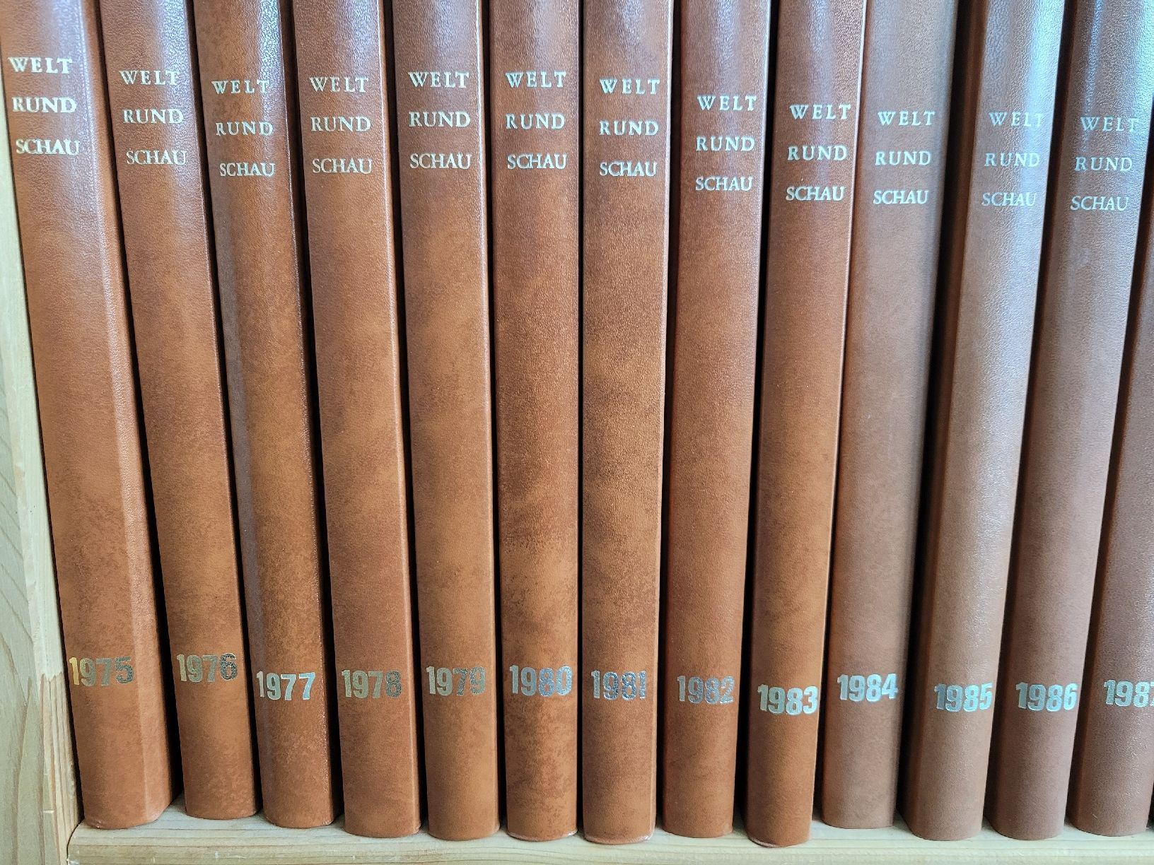 Livres: Weltrundschau – D'occasion à Kaisten par Tschigi87 1
