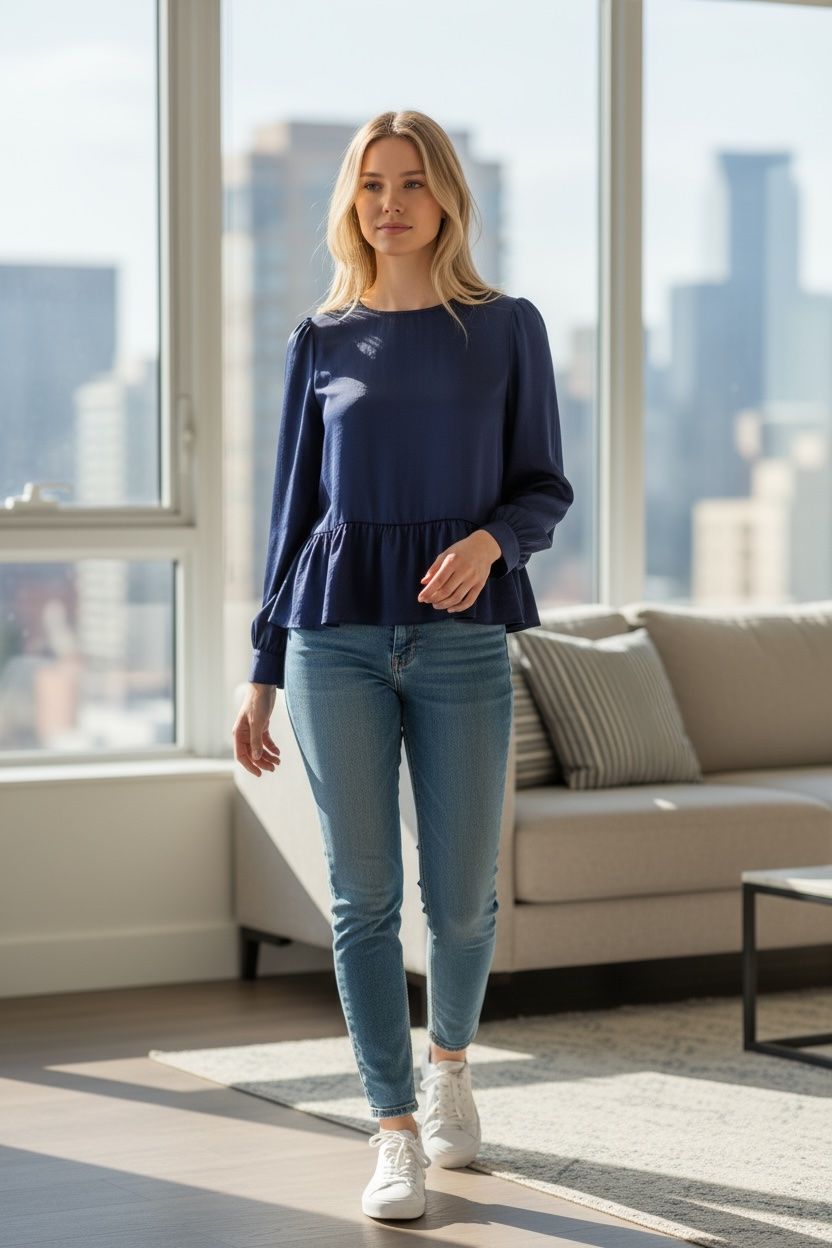 S.Oliver Camicette: S.Oliver blouse bleu – Nuovo e nell'imballaggio originale da Vuisternens-Romont venduto da gol_xp6p 1