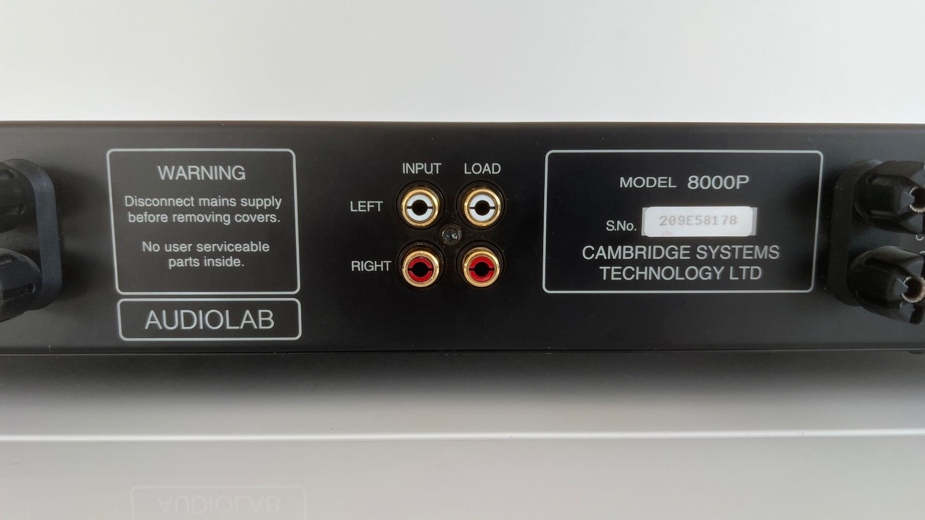 Audiolab Amplificatori: Audiolab 8000P Endstufe 2x 100W (8ohm) – Usato da Meggen venduto da Hobst 8
