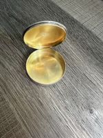 Pillendose Gaba, verziert silberfarben/innen vergoldet