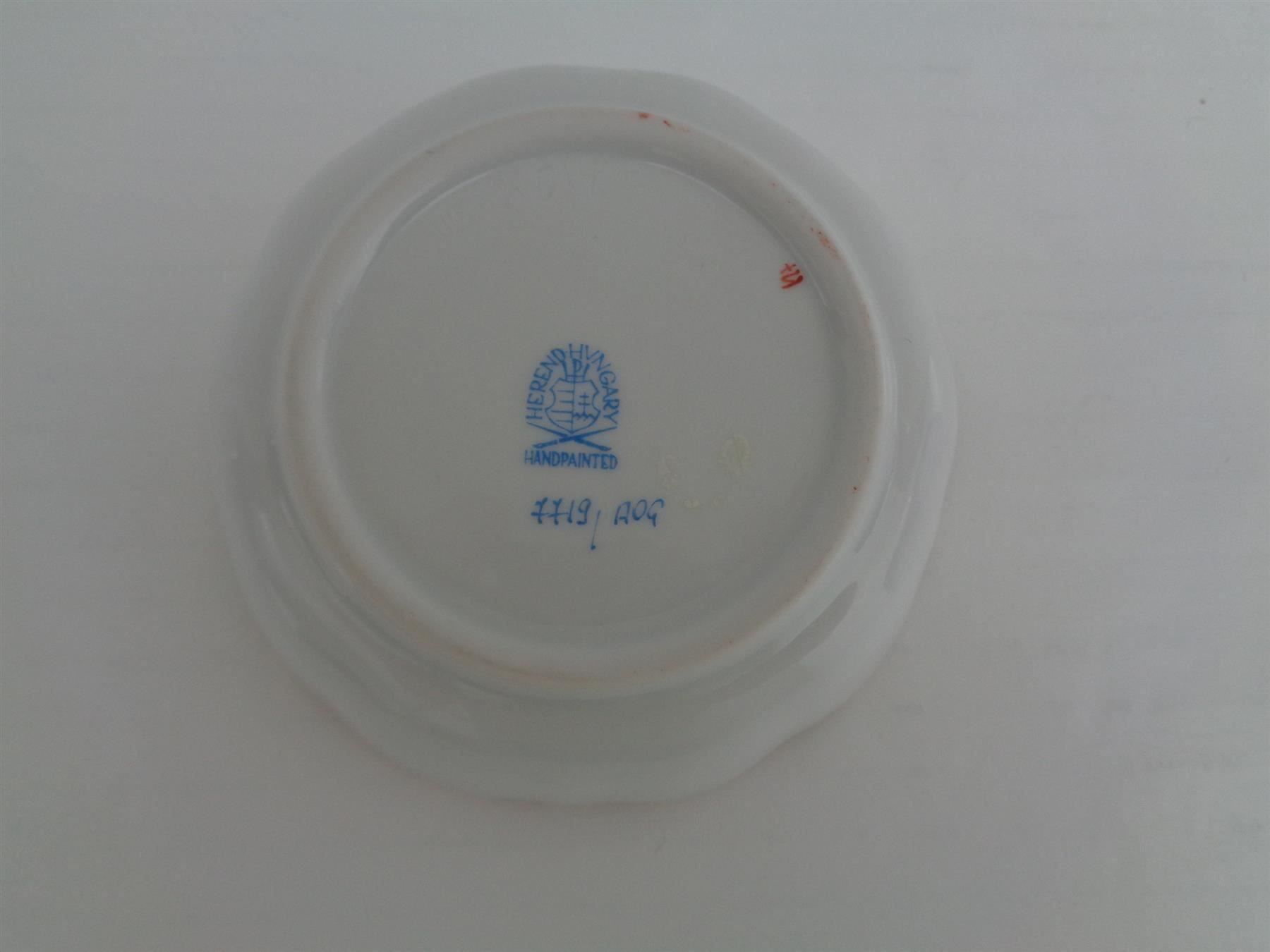Herend Teller: Kleine Herend Schale - Apponyi orange – Gebraucht aus Chur von omonia 1