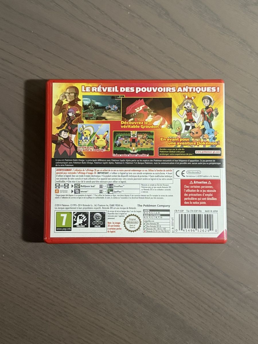 Pokémon Giochi: Pokémon Rubis Omega – Usato da Thônex venduto da retrolovech 2