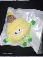 AirPods 3 Hülle, Plüsch-Design (gelbes Monster mit Mütze)