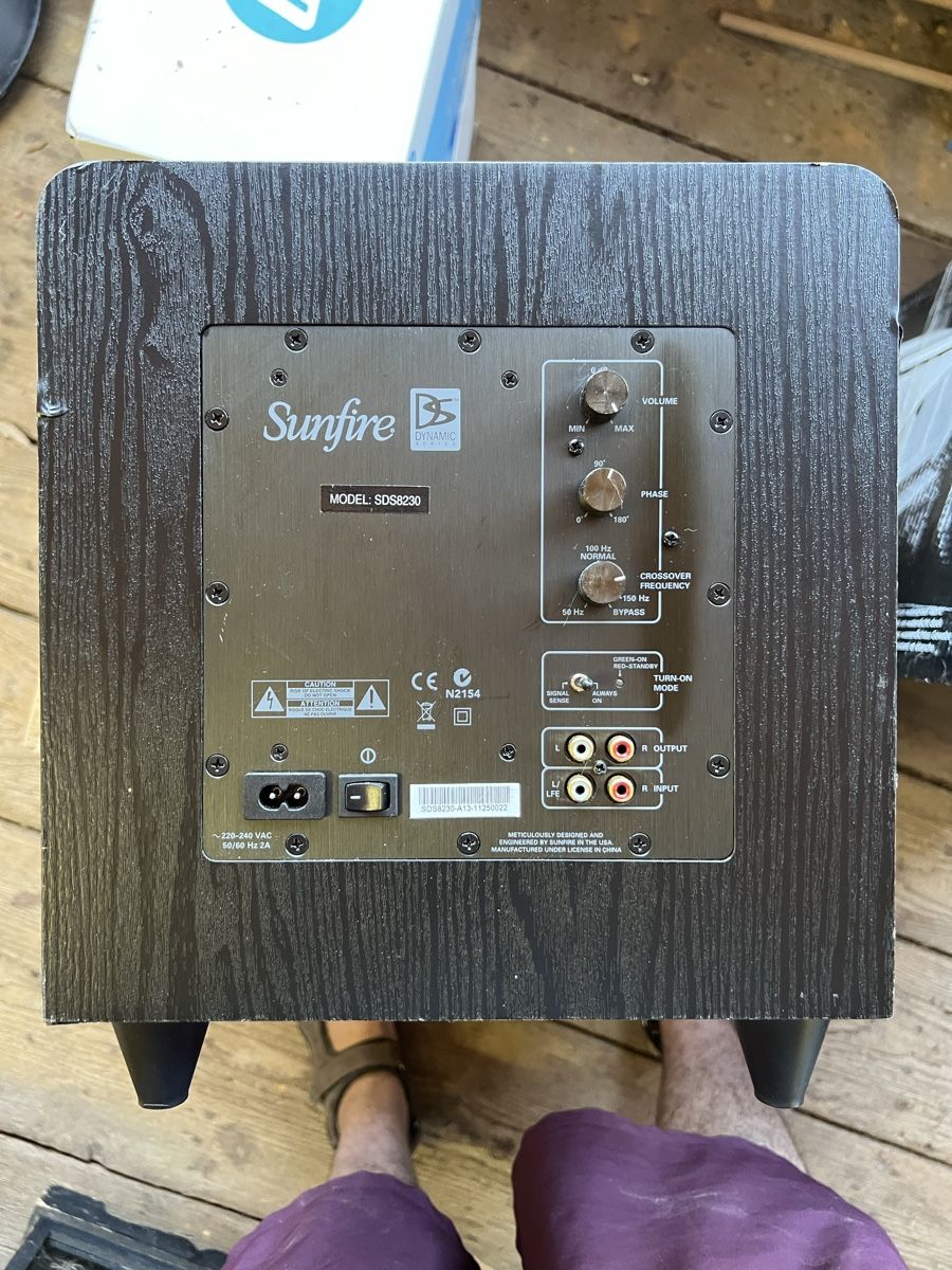 Haut-parleurs: Sunfire Subwoofer Model SDS8230 – D'occasion à Huttwil par luk_9tdh 6
