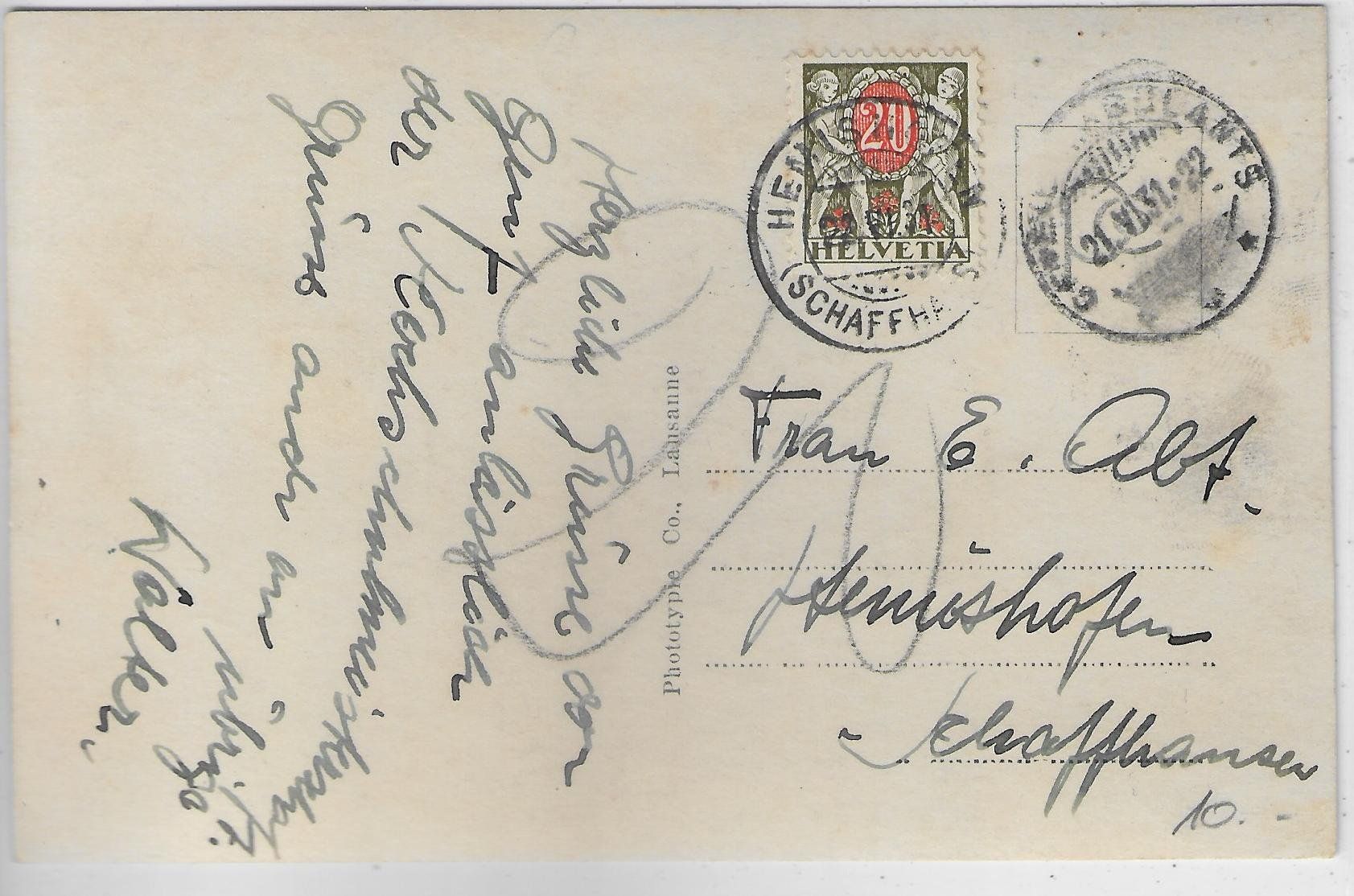 Ansichtskarten: Geneve - Quai des Eaux-Vives - Bateau "General Dufour" – Gebraucht aus Ettingen von Kartenplanet 1