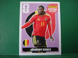 Panini Sticker WM 2026 EXTRA  JEREMY DOKU