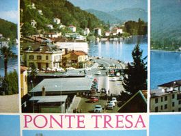 PONTE TRESA Zoll, Auto, Lago, Schiff