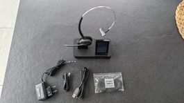 Headset Jabra Pro 9450 Basisstation mit Zubehoer gebraucht