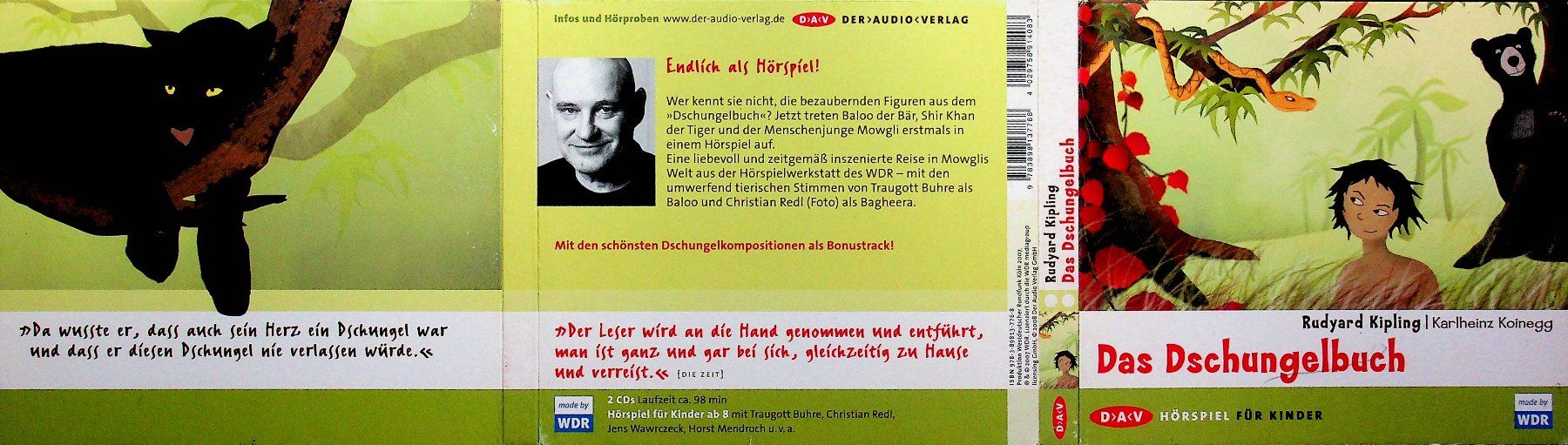 CD: 2 CD Rudyard Kipling Das Dschungelbuch Hörspiel – Usato da Reitnau venduto da Zaomir 3