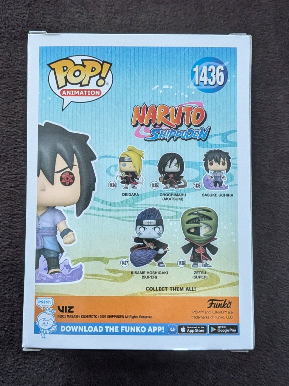 Funko Statuette: Funko Pop! Naruto - Sasuke #1436 – Nuovo e nell'imballaggio originale da Obfelden venduto da RCO85 2