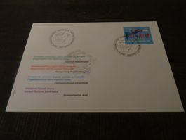 FDC 2007 Weltpostverein Timbre de Service