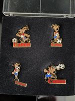 Canon Maskottchen Pins, Fussball WM USA 1994, Rarität!
