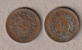 1 Rappen 1934