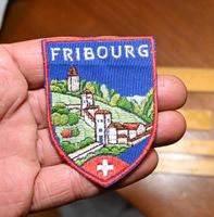VINTAGE Badge FRIBOURG - ST. GALLER STICKEREI patch