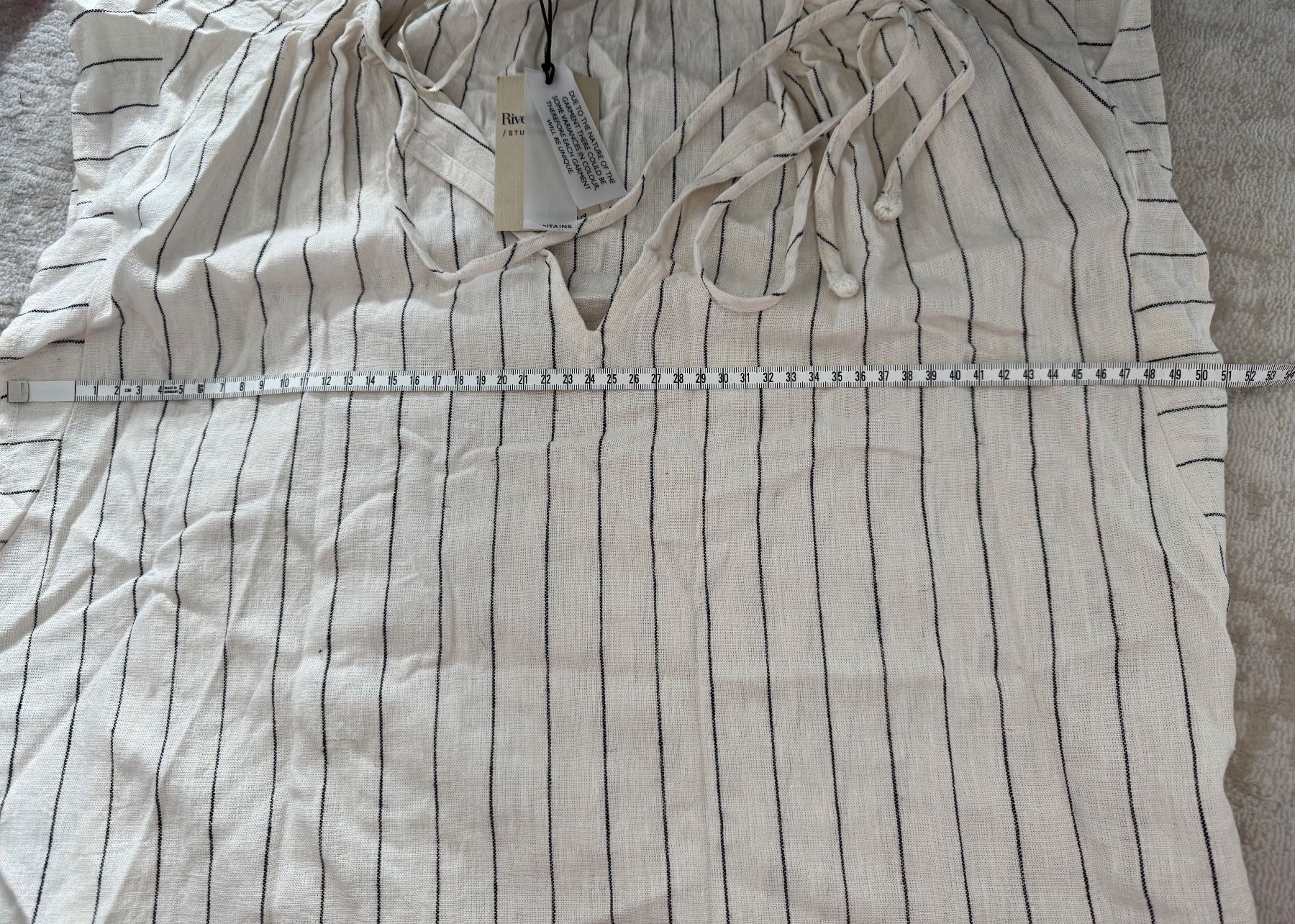 Camicette: River Island linen blouse – Nuovo e nell'imballaggio originale da Zürich venduto da di_archive 6