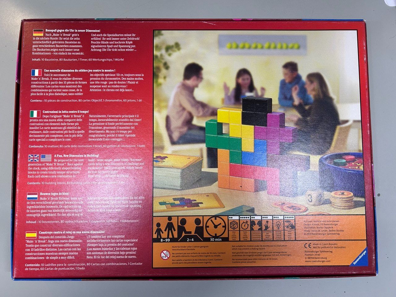 Ravensburger Giochi: Gioco da tavolo Make 'n' Break Extreme - Ravensburger – Usato da Giubiasco venduto da LorisVale 1
