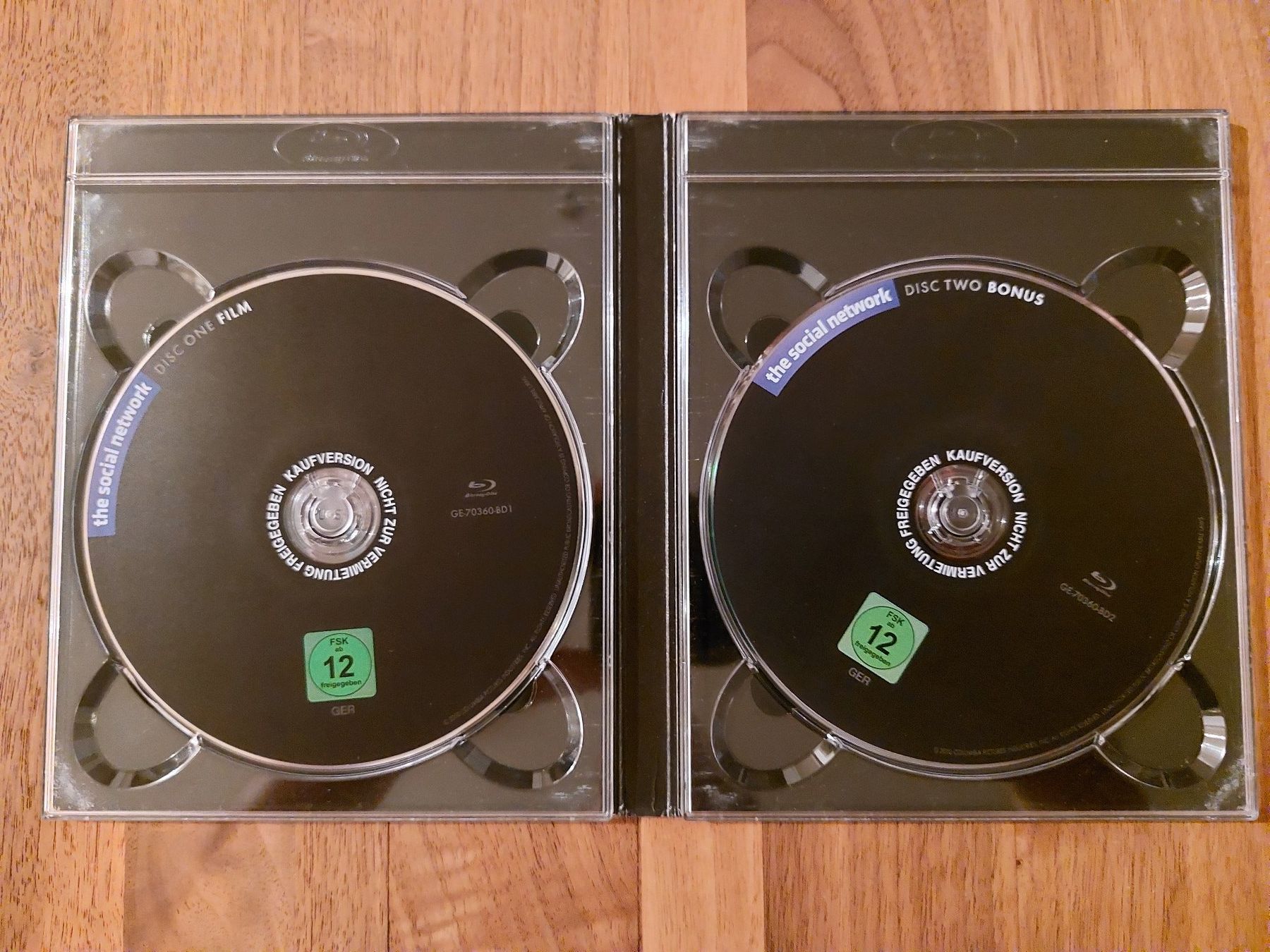 Tutti i DVDs: Blu Ray - The Social Network – Usato da Rheinfelden venduto da FilmAuktion 2