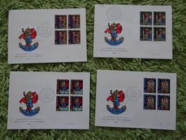 Pro Patria 1969 4er Block Rütlistempel ab CHF 0.50