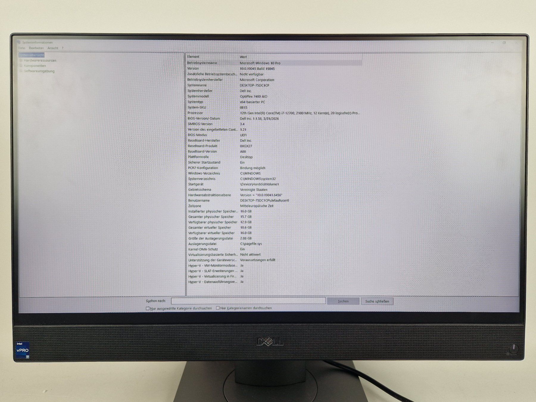Dell PC: DELL All-in-One PC "OptiPlex 7400 AIO" – Nuovo (secondo la descrizione) da Muhen venduto da Restwert_Muhen 2