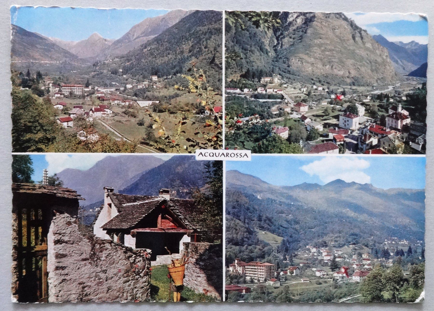 Cartoline postali: Acquarossa - Valle Blenio – Usato da Fétigny venduto da Billy2miny
