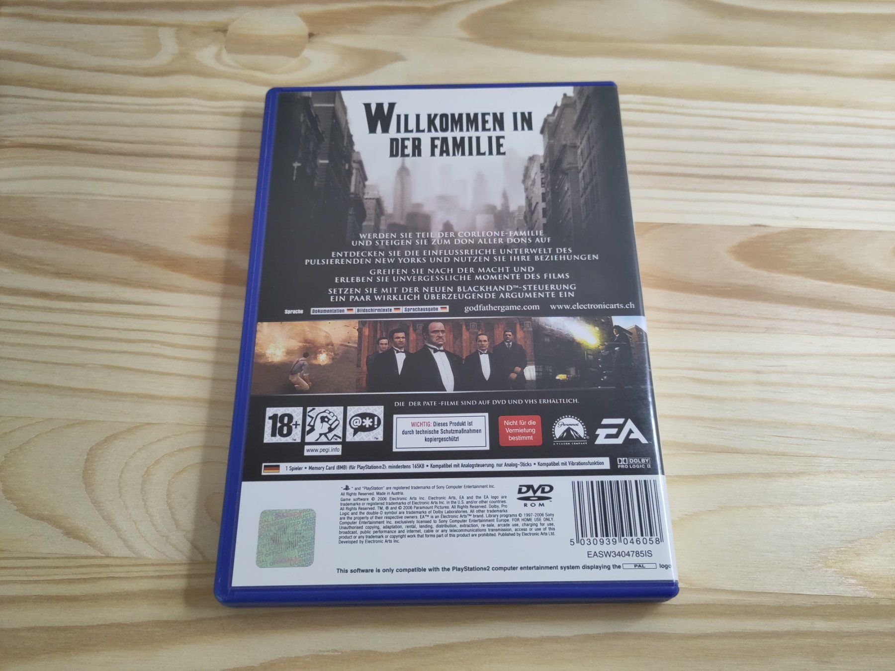 Spiele: Der Pate Playstation 2 PS2 CIB PAL – Gebraucht aus Zug von RepTCG 1