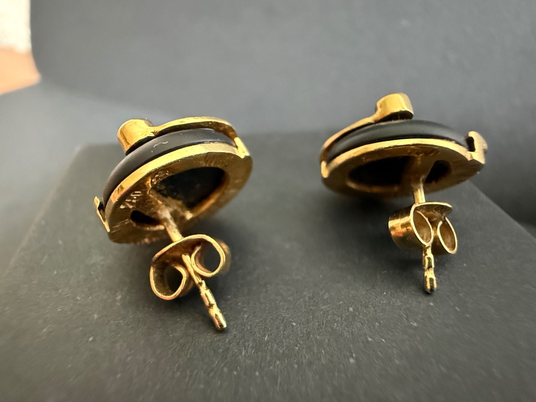 Orecchini pendenti & Orecchini a lobo: Gold Ohrstecker mit Diamant 750, 18K – Usato da Spiegel b. Bern venduto da Rogger72 4