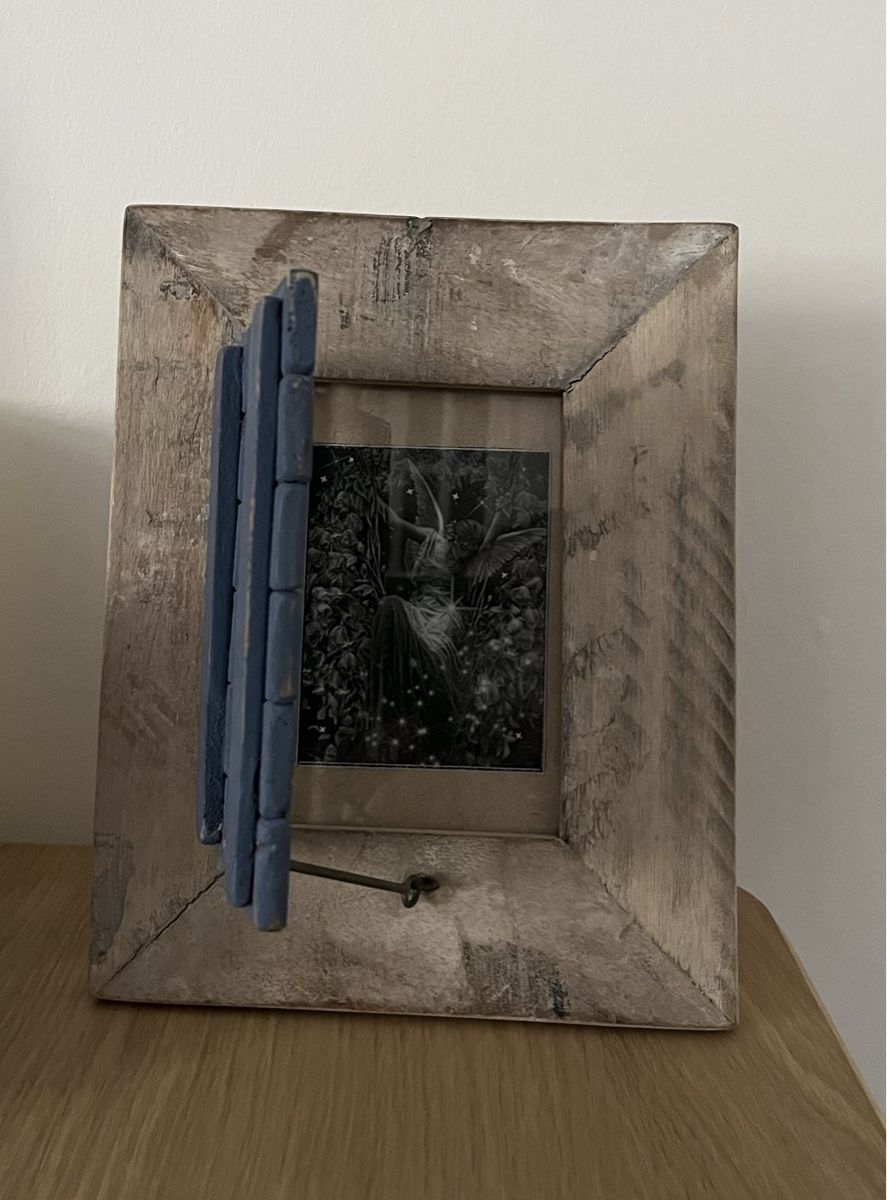Cornici: Rustikaler Bilderrahmen mit Fensterladen Shabby Chic – Usato da Arboldswil venduto da Sonnenelfe 3