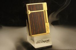 S.T. Dupont Feuerzeug L2 Gatsby Lac de Chine Doppelflamme
