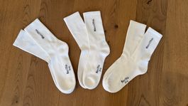 Marc O‘Polo Baumwoll-Sneakersocken Gr. 39-42 (3 Paare) NEU