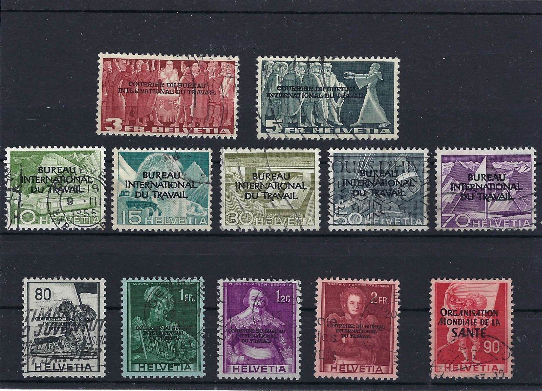 Tous les timbres: Lot BIT - OMS – D'occasion à CHENE-BOURG par Praslin
