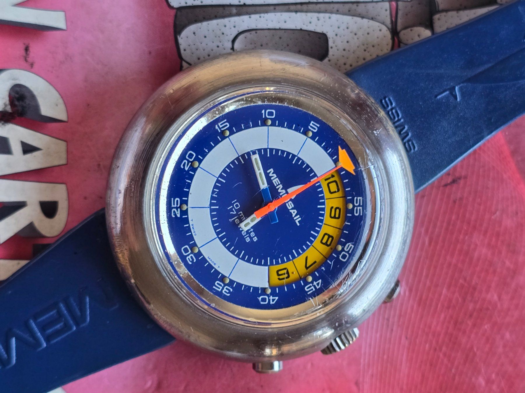 Valjoux Uhren: 466 Memosail Yachting Timer Regatta Uhr Cal Valjoux 7737 – Gebraucht aus Muri AG von Corredor 8