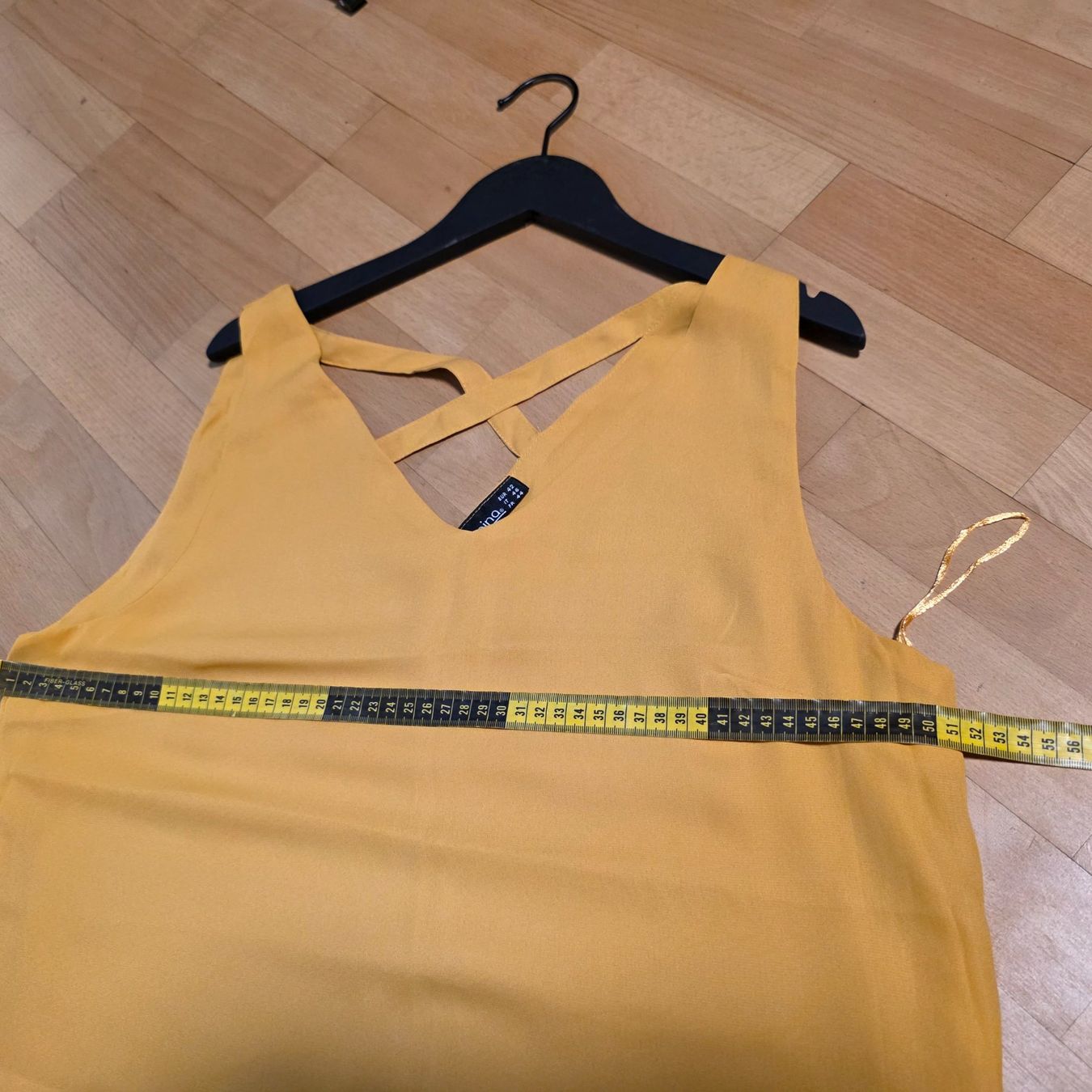 Blusen: Ockerfarbene Bluse mit Rückendetail Janina – Gebraucht aus Wald ZH von CapLux 5