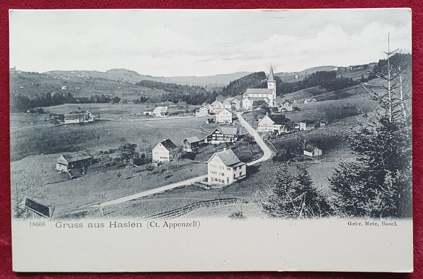 Cartoline postali: Gruss aus Haslen (Appenzell) – Usato da Kreuzlingen venduto da Rschweiz1