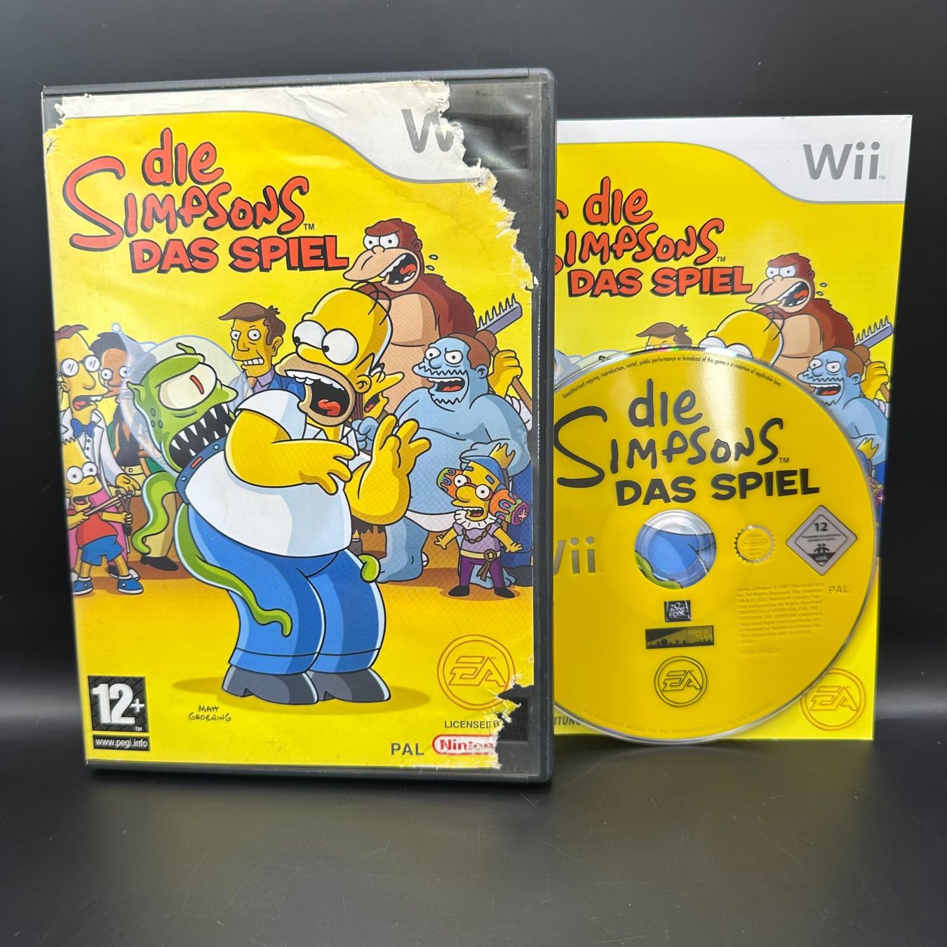 Nintendo Spiele: Die Simpsons Das Spiel Wii – Gebraucht aus Düdingen von Nerdworld