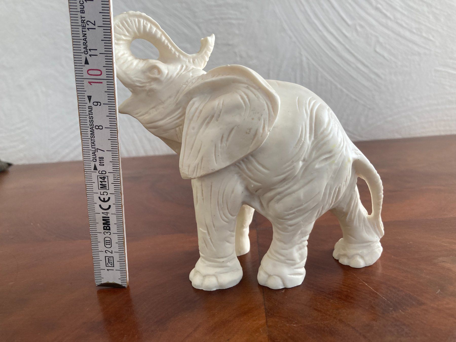 Figuren: ELEFANT VERMUTLICH AUS STEINMASSE  385 GRAMM – Gebraucht aus Subingen von ArtBead 8